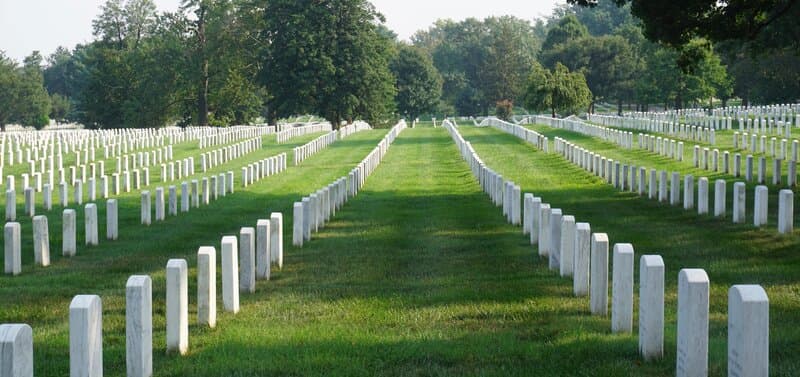 Cemetery landscaping